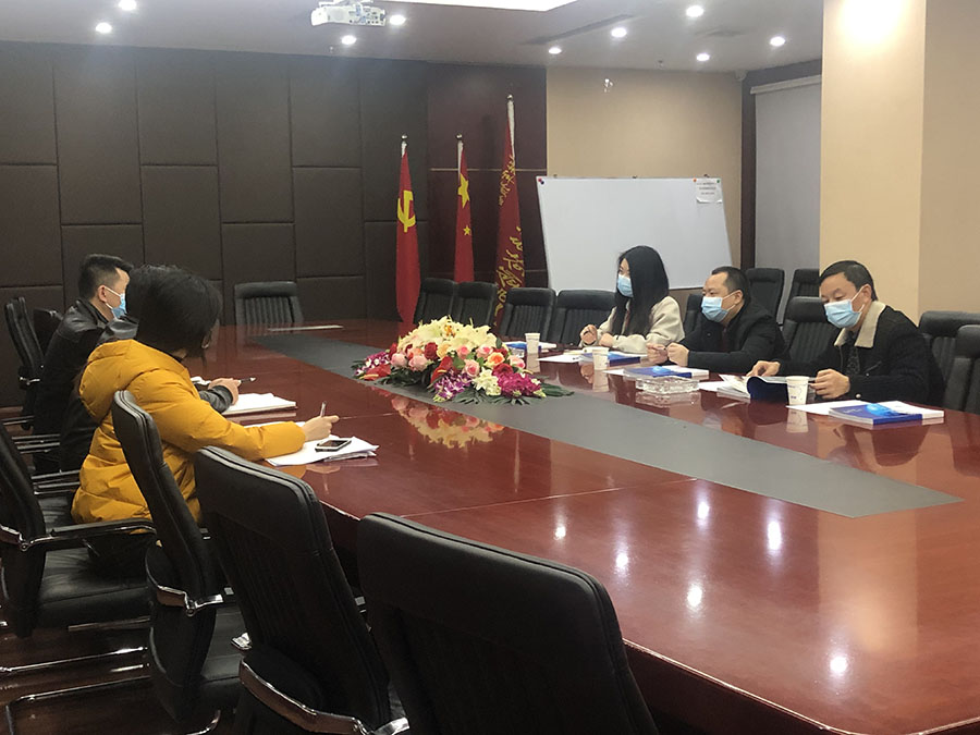 金牛区统战部向导亲临四川永乐高ylg888888建设集团视察指导疫情防控和复工复产事情AA